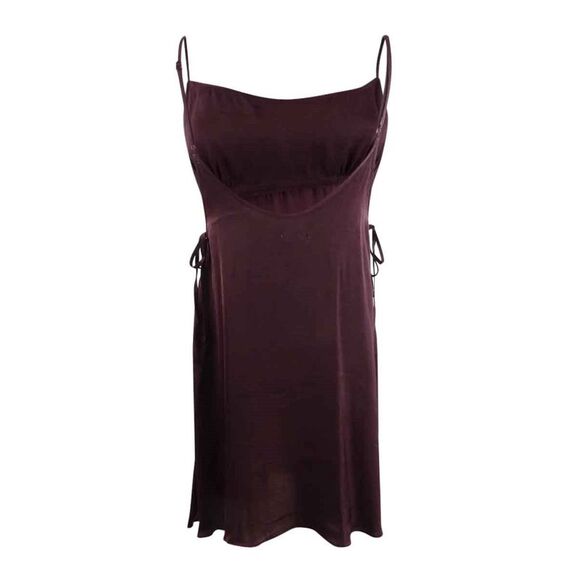 Free People Women's Smooth Sailin' Mini Slip - Garnet Empress - Picture 2 of 2